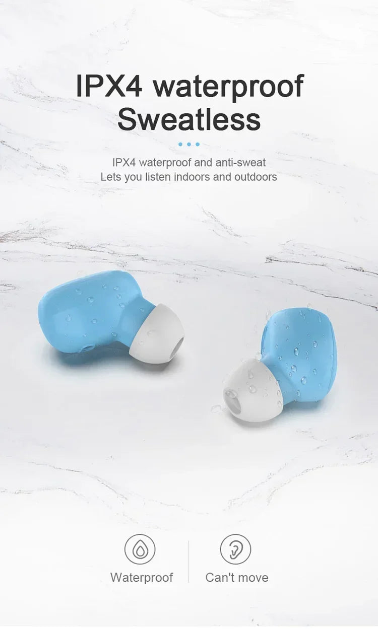 Original A6S TWS Headset Wireless Earphones Bluetooth Headphones Sport Stereo Fone Bluetooth Earbuds