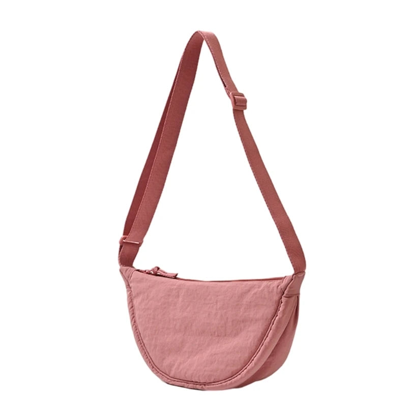 Casual Nylon Hobos Crossbody Bag for Women Men Shoulder Bags Large Capacity Tote Lady Travel Shopper Bag Female Purses