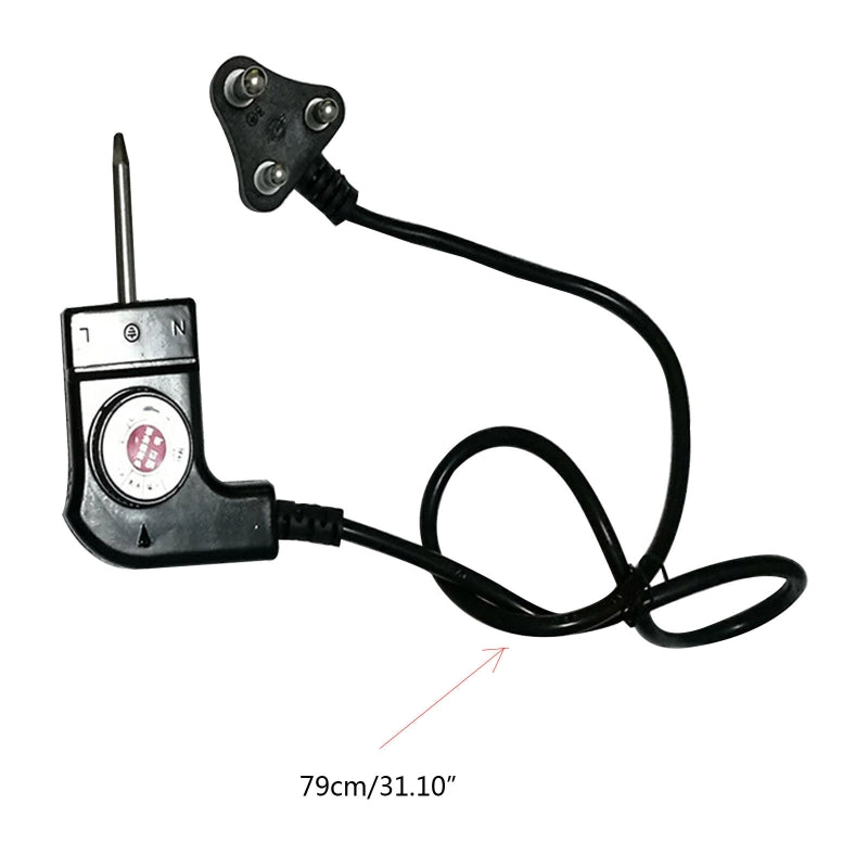 Electric Griddle Heat Control Power Cord US/UK/EU/CN Plug Strong Connection
