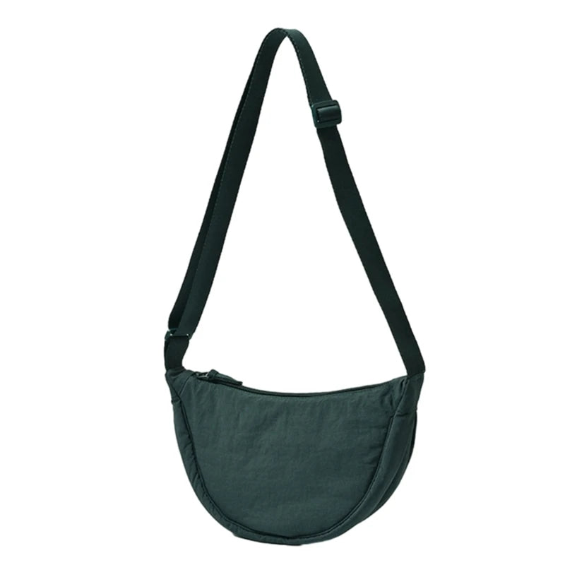 Casual Nylon Hobos Crossbody Bag for Women Men Shoulder Bags Large Capacity Tote Lady Travel Shopper Bag Female Purses