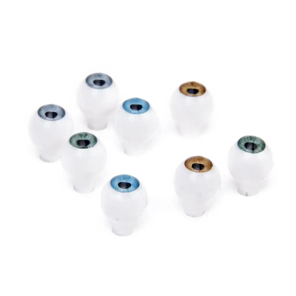 New Arrivals 2015 4 Pairs Round Acrylic Doll Eyes Eyeballs Accessories 10mm