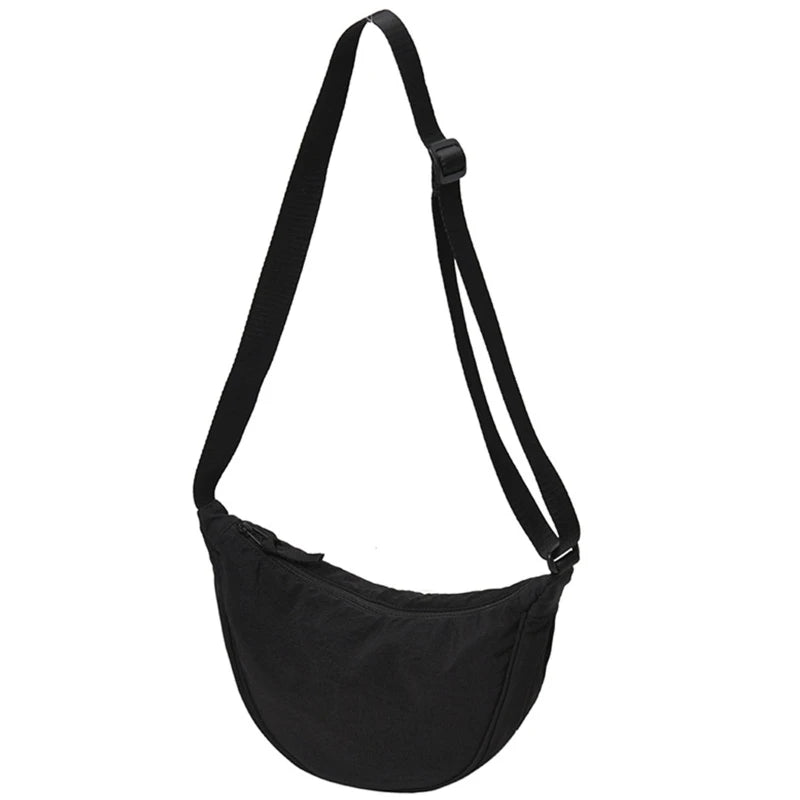 Casual Nylon Hobos Crossbody Bag for Women Men Shoulder Bags Large Capacity Tote Lady Travel Shopper Bag Female Purses