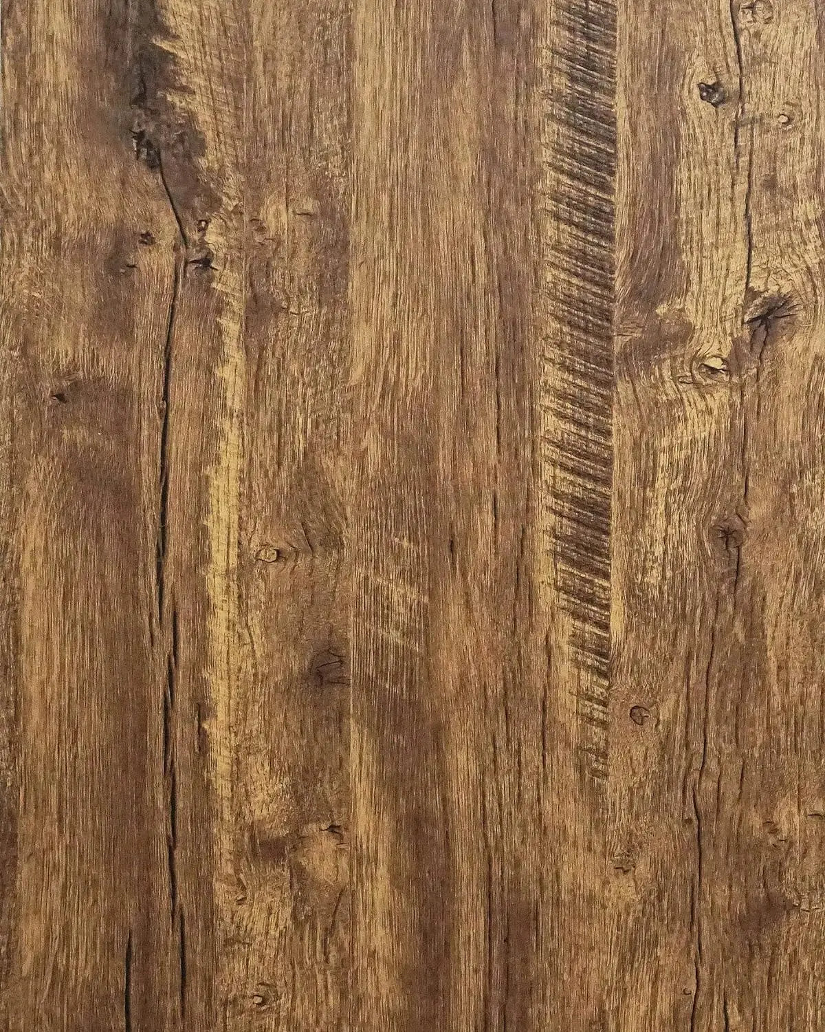 55cm Wide Self Adhesive Wood Grain Vinyl Wallpaper - Waterproof Home Decor Stickers for Door Wardrobe Cupboard Table Furniture