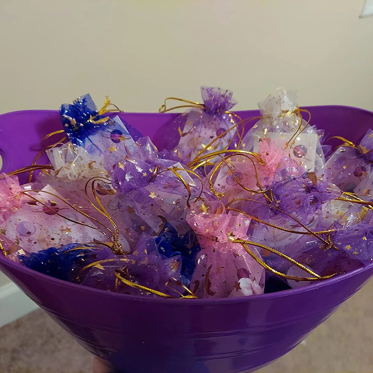 50pcs 7x9cm Gift Organza Bags Drawable Wedding Party Decoration Gift Bags Wedding Birthday Party Candy Gift Bags Packaging