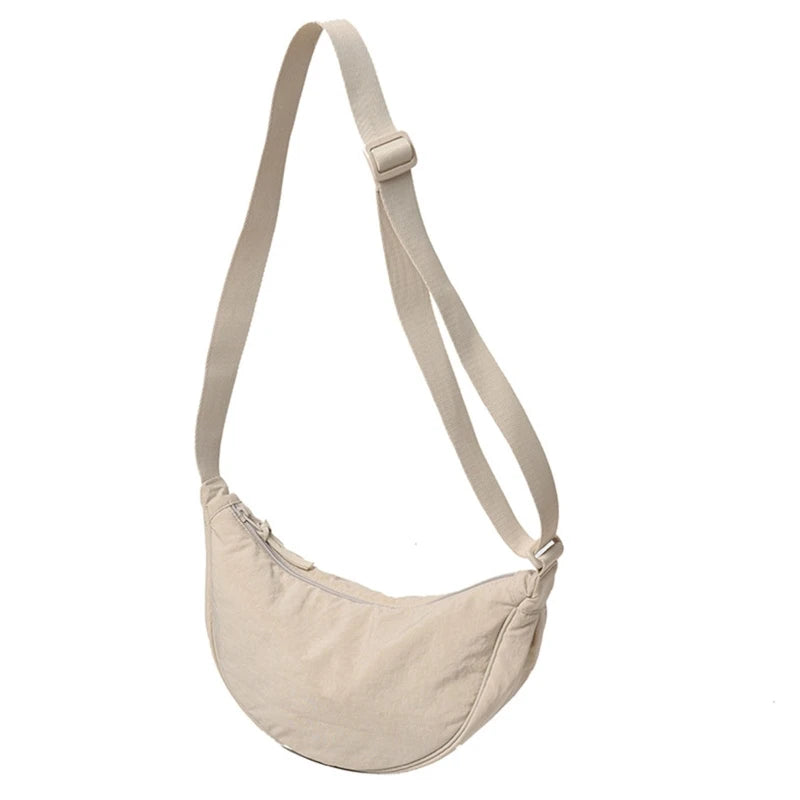 Casual Nylon Hobos Crossbody Bag for Women Men Shoulder Bags Large Capacity Tote Lady Travel Shopper Bag Female Purses