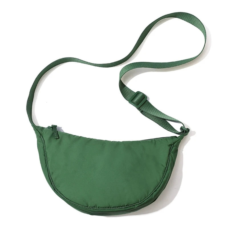Casual Nylon Hobos Crossbody Bag for Women Men Shoulder Bags Large Capacity Tote Lady Travel Shopper Bag Female Purses