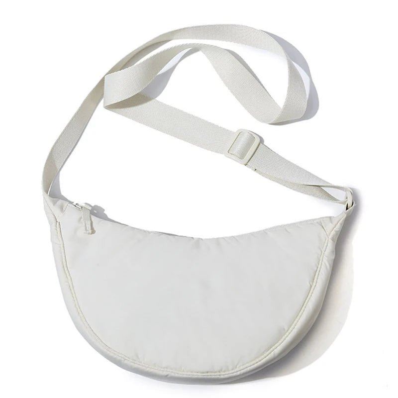 Casual Nylon Hobos Crossbody Bag for Women Men Shoulder Bags Large Capacity Tote Lady Travel Shopper Bag Female Purses