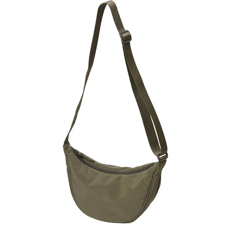 Casual Nylon Hobos Crossbody Bag for Women Men Shoulder Bags Large Capacity Tote Lady Travel Shopper Bag Female Purses