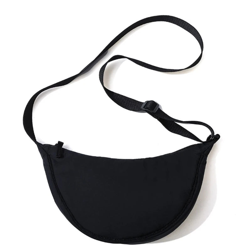 Casual Nylon Hobos Crossbody Bag for Women Men Shoulder Bags Large Capacity Tote Lady Travel Shopper Bag Female Purses