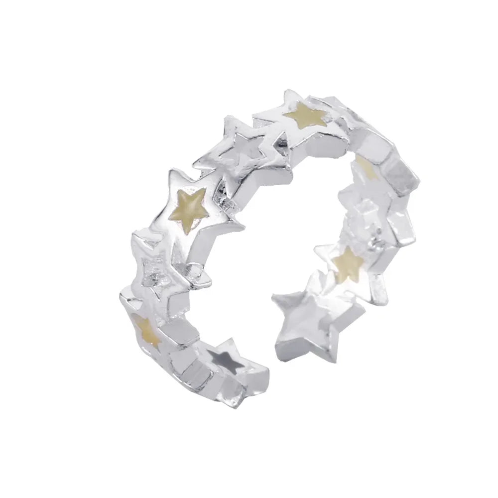 Best Sellers! Bored, wear a glowing star ring!