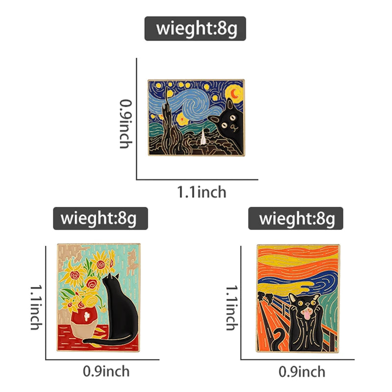 Best Sellers Enamel Pins Custom Set Anime Tarot Oil Painting Frog Witch Brooches Lapel Badges Punk Goth Jewelry
