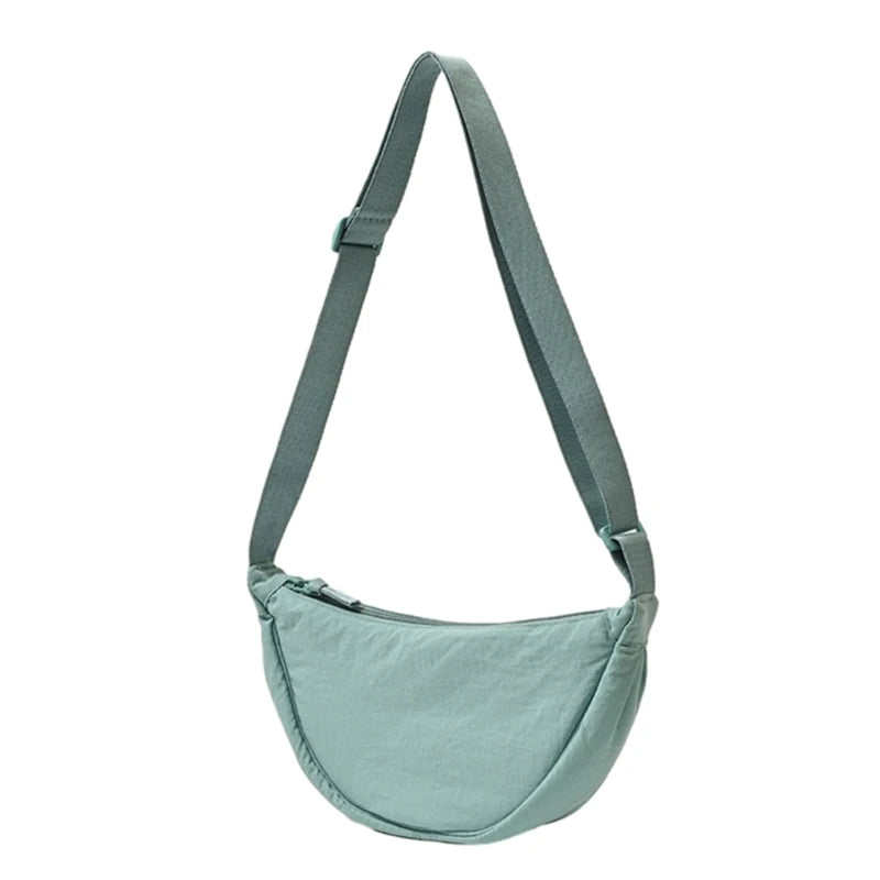 Casual Nylon Hobos Crossbody Bag for Women Men Shoulder Bags Large Capacity Tote Lady Travel Shopper Bag Female Purses