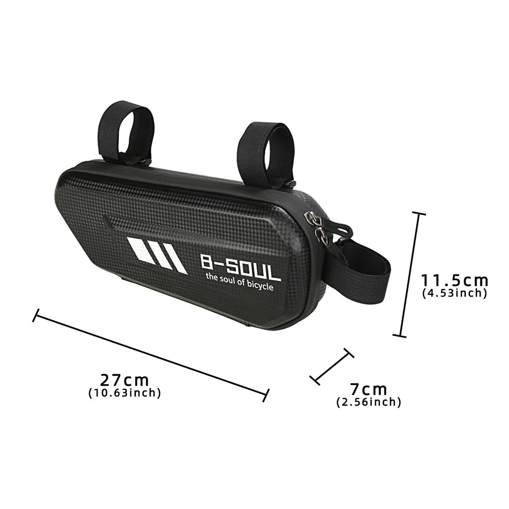 Waterproof Motorcycle Frame Packages Hard Shell Side Package Cycling Accessories Hard Bicycle Bags Triangle Pouch