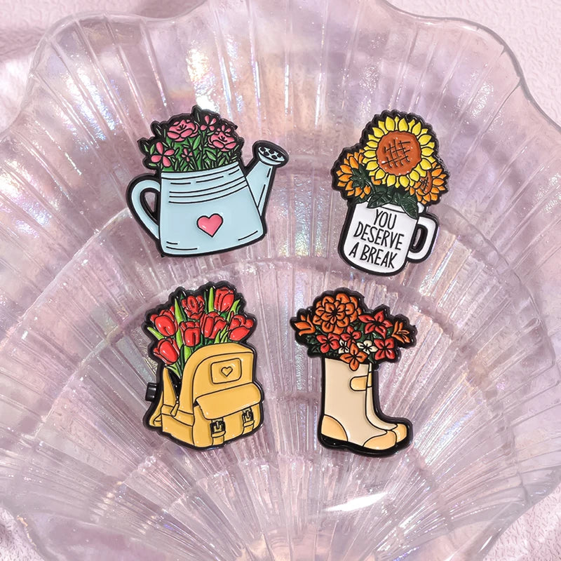 Best Sellers Enamel Pins Custom Set Anime Tarot Oil Painting Frog Witch Brooches Lapel Badges Punk Goth Jewelry