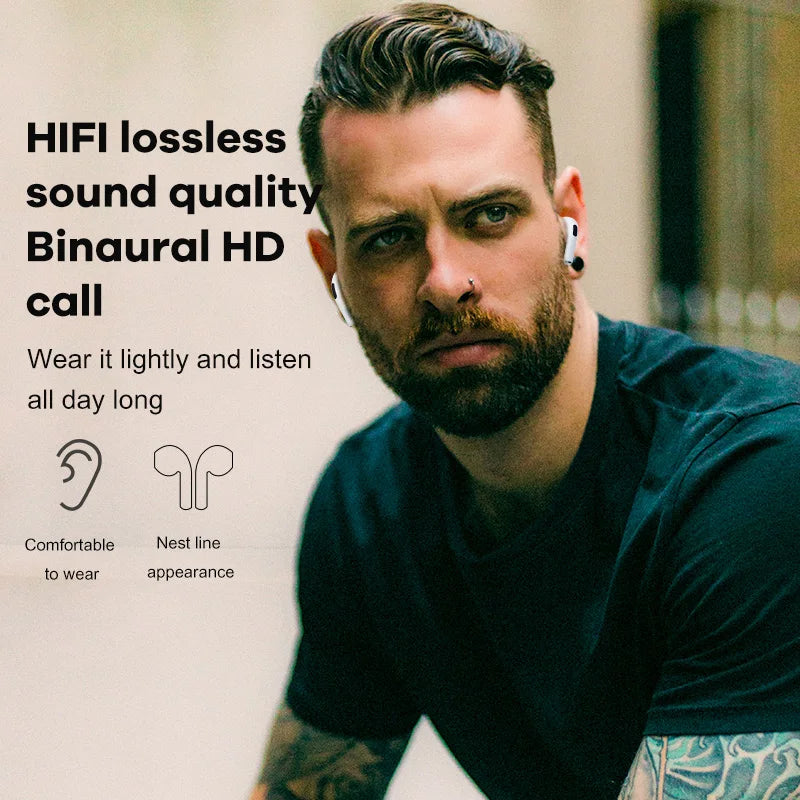 # i4 Wireless Bluetooth 5.0 Earphone TWS Headphones Sport Headset HD Mic with touch Control Earbuds for Smartphone