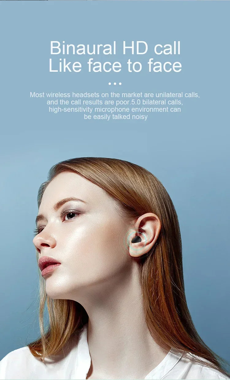 Original A6S TWS Headset Wireless Earphones Bluetooth Headphones Sport Stereo Fone Bluetooth Earbuds