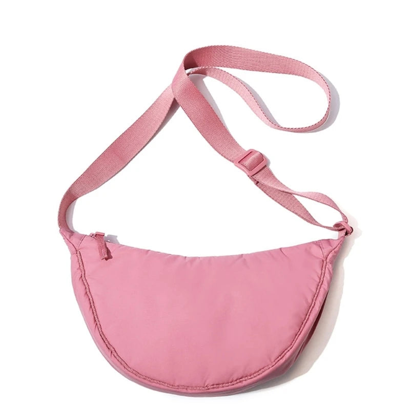 Casual Nylon Hobos Crossbody Bag for Women Men Shoulder Bags Large Capacity Tote Lady Travel Shopper Bag Female Purses