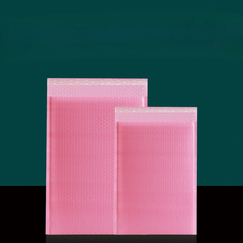 10pcs/bag Color Bubble Envelope Bag Express Package Foam Bag Matte Co Extruded Film Bubble Bag