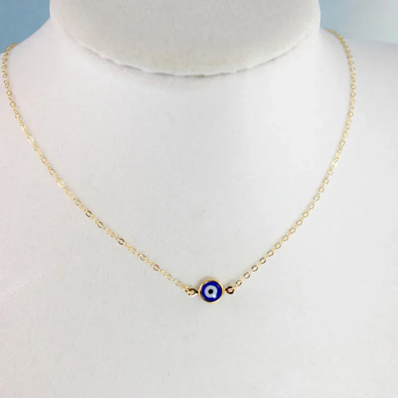 Best Sellers! Türkiye Devil's Eye Versatile Blue Eye Collar Chain Girl