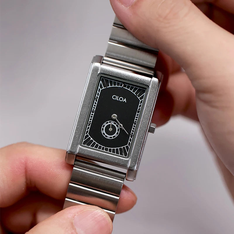 Tank square luxury brands watches for man quartz vintage watch men's automatic movement  mechanical male gifts men wristwatches