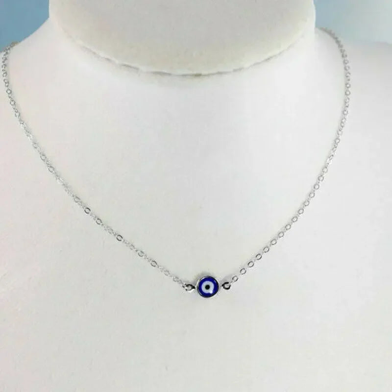 Best Sellers! Türkiye Devil's Eye Versatile Blue Eye Collar Chain Girl