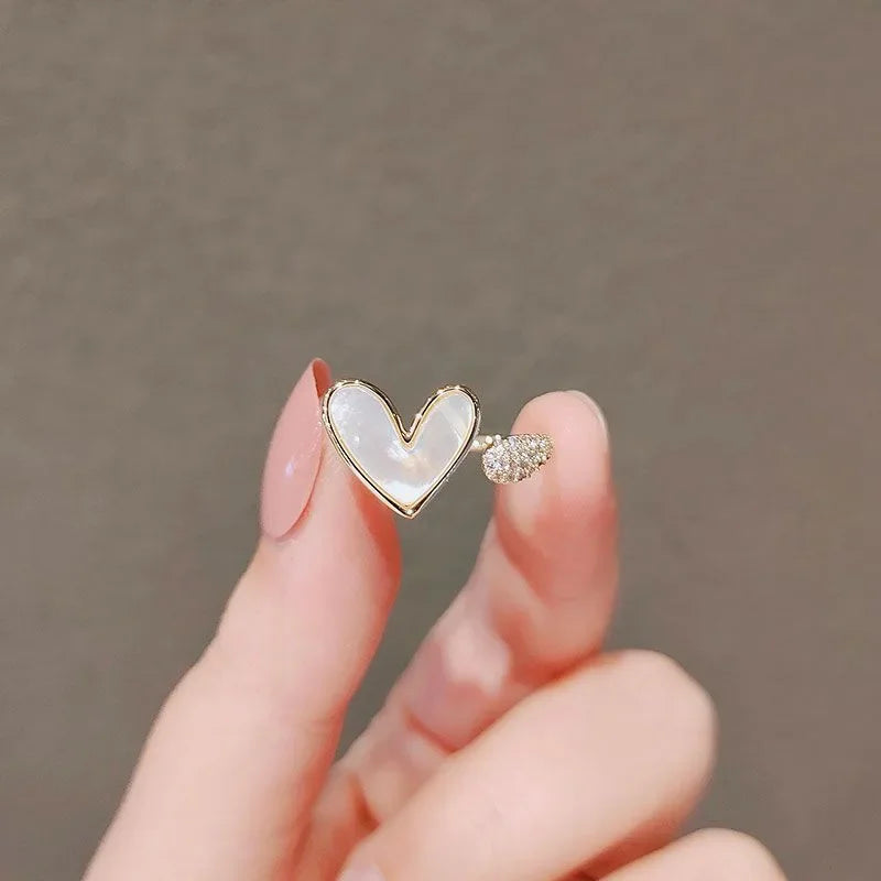 Best Sellers! Open an adjustable Japanese and Korean style love ring