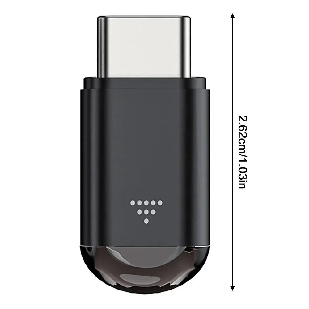 HOMEFISH Type C Smartphone Infrared Transmitter Control Smart App Control Adapter Infrared Remote Suitable for Television