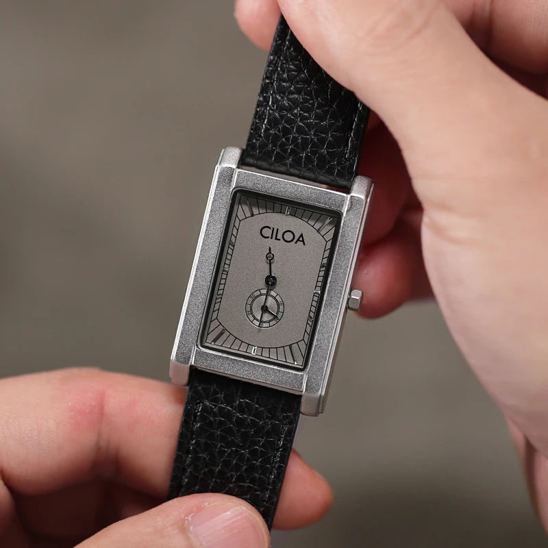 Tank square luxury brands watches for man quartz vintage watch men's automatic movement  mechanical male gifts men wristwatches