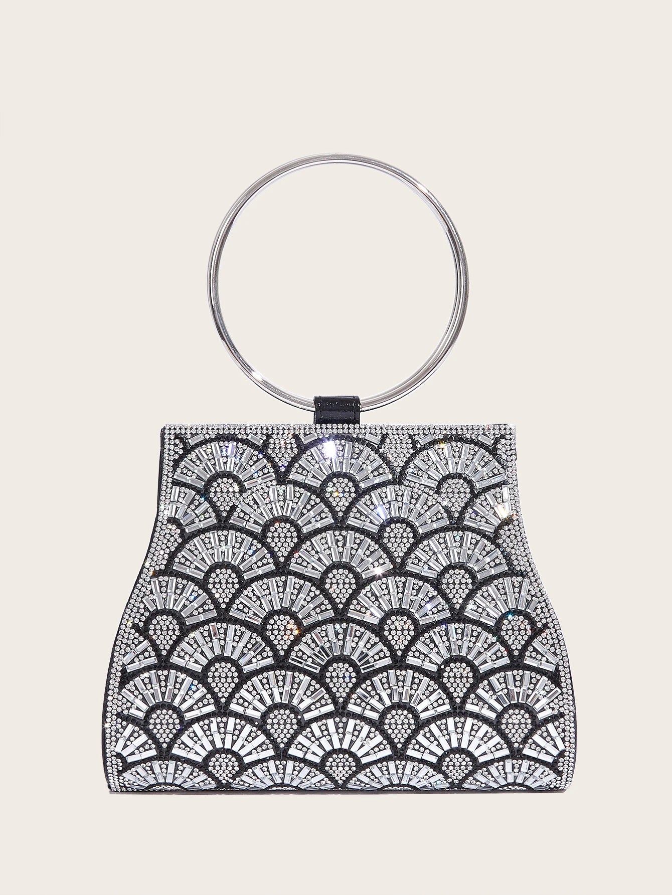 Women's Diamond Handbags Rhinestones Evening Bags Bridal Stones Clutch Purse Lady Clutches Bags Party Wedding Evening Bag Female