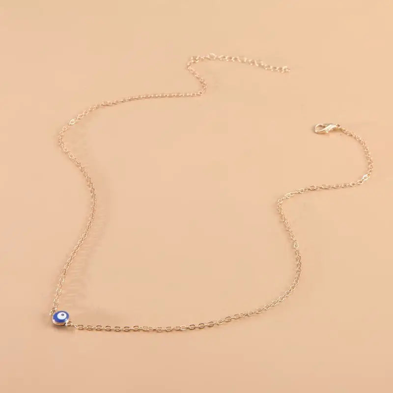 Best Sellers! Türkiye Devil's Eye Versatile Blue Eye Collar Chain Girl