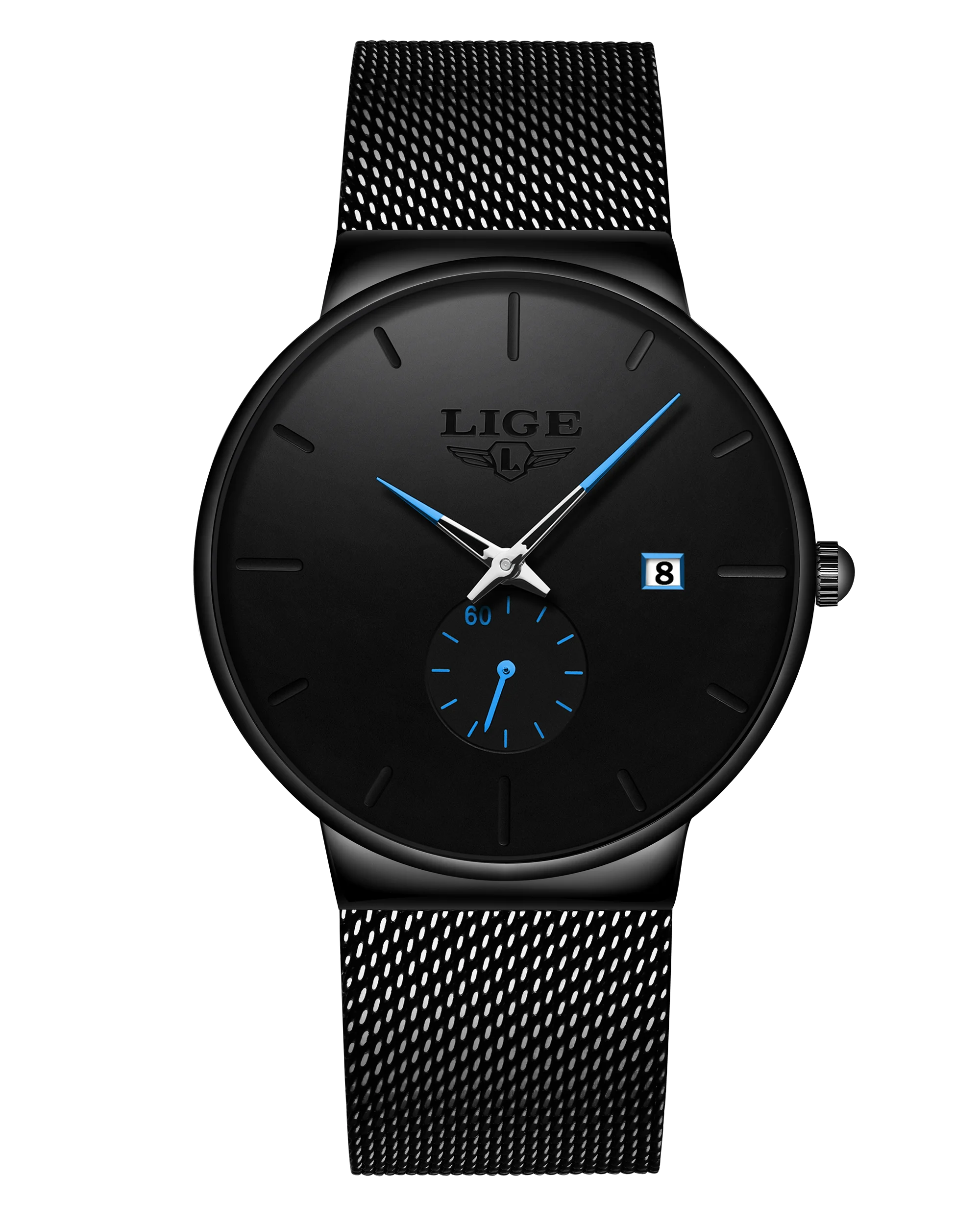 LIGE Sports Men Watch Top Brand Luxury Quartz Clock Famous Dress Fashion Watches Male Unisex Ultra Thin Wrist watch Para Hombre