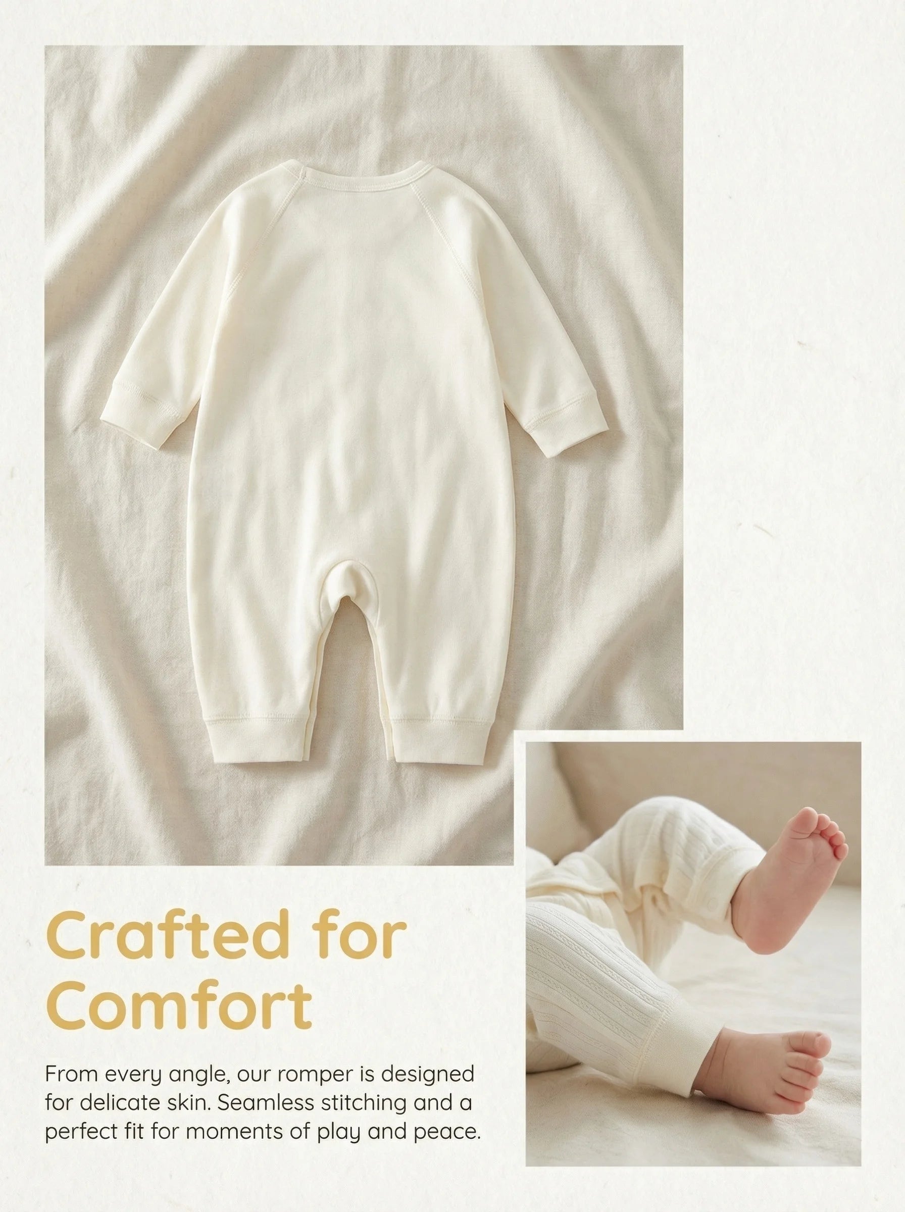 0-6M Infant Baby Jumpsuit Sleepwear Cotton Soft Breathable Newborn Romper Star Moon Print Unisex Baby Pajamas Playsuits