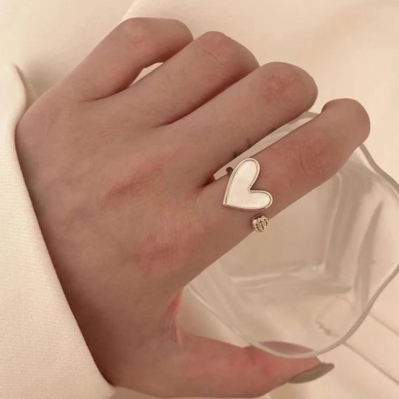 Best Sellers! Open an adjustable Japanese and Korean style love ring