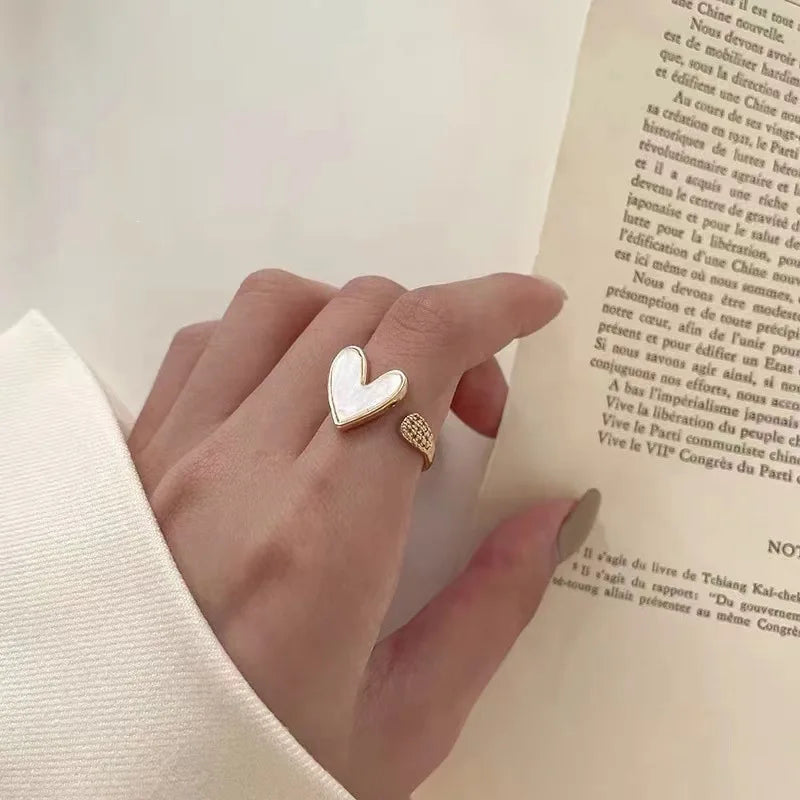Best Sellers! Open an adjustable Japanese and Korean style love ring