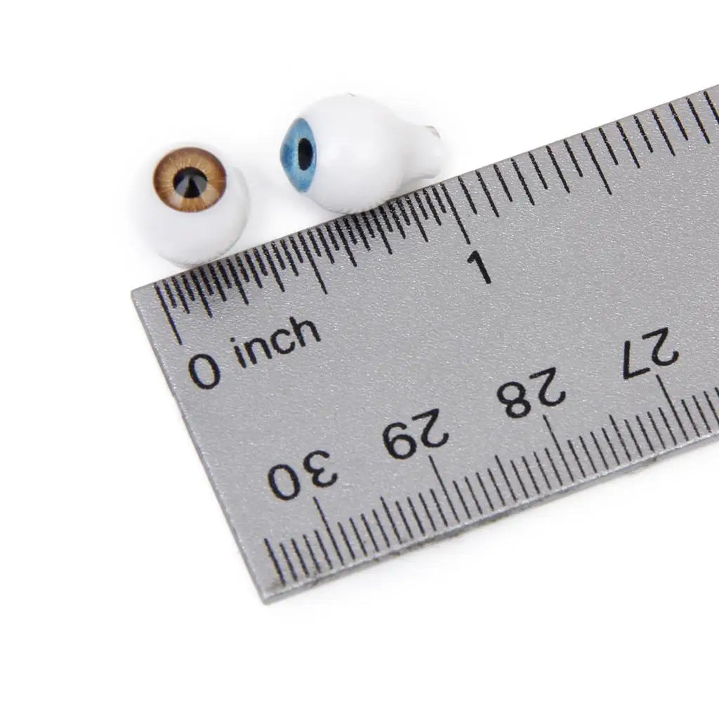 New Arrivals 2015 4 Pairs Round Acrylic Doll Eyes Eyeballs Accessories 10mm