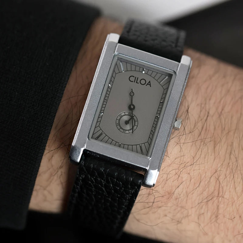 Tank square luxury brands watches for man quartz vintage watch men's automatic movement  mechanical male gifts men wristwatches